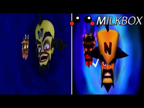 Видео: Сравнение сообщений Crash Bandicoot N. Sane Trilogy All TIME TWISTER (PS4 против оригинала)