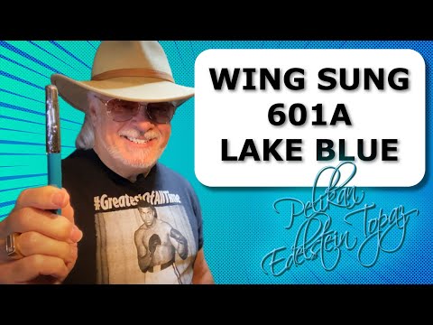 Видео: Распаковка и обзор перьевой ручки Wing Sung 601A MOVEMBER CHALLENGE 2021!
