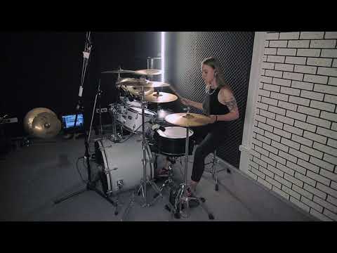 Видео: Drummers United 2021 Олеся Кропотова 23 года г. Ярославль Thomas Bergersen Starvation