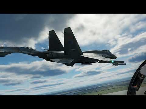 Видео: DСS World Полёт на f/a-18c, на сервере VAT Berkuts с "Буран" ботом.