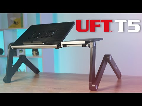 Видео: Столик для ноутбука UFT T-5 | Как разложить столик UFT T5 | Обзор [2021]