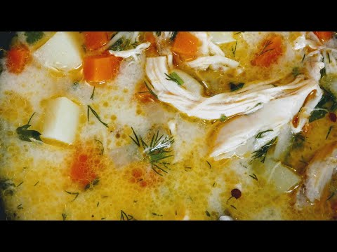 Видео: Аппетитный куриный суп по-болгарски, с заправкой / Пилешка супа с застройка