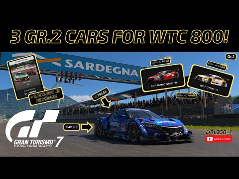 Видео: 3 отличных автомобиля класса Gr.2 для лёгкого получения кредитов на Sardegna WTC 800