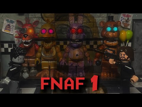 Видео: Lego Five Night’s At Freddy’s. Лего пять ночей у Фредди (TJD)