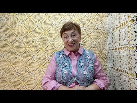 Видео: Основные приёмы составного полотна. Мастер-класс по вязанию крючком от О. С. Литвиной.