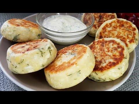 Видео: Пикантные Сырники с Сыром и Зеленью. Несладкий завтрак рецепт.