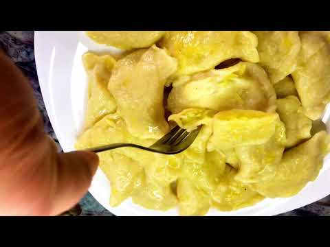 Видео: Сибирские вареники, с сырой картошкой..