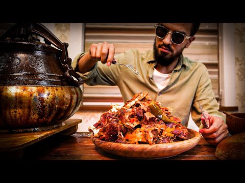 Видео: Блюда в афганском казане - мясо можно кушать с костями | Mazza