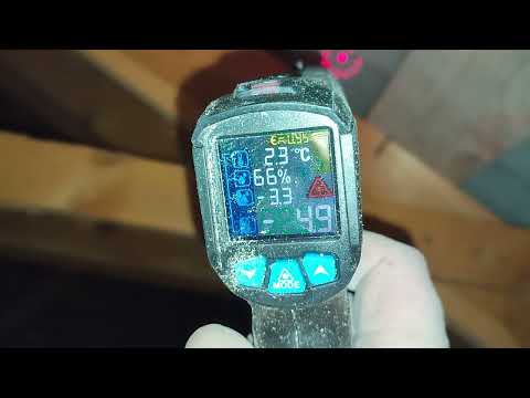 Видео: Утепление холодного чердака опилками! Реальные цифры по тепло потерям!