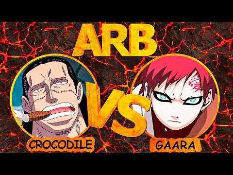 Видео: Крокодайл против Гаары | Аниме Рэп Батл | 13 |