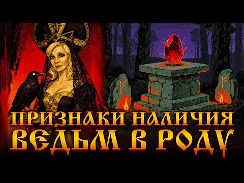 Видео: ПРИЗНАКИ НАЛИЧИЯ ВЕДЬМ В РОДУ.5 ПРИЗНАКОВ ТОГО ,ЧТО ВЫ ИЗ РОДА ВЕДЬМ.НАСТОЯЩАЯ МАГИЯ.