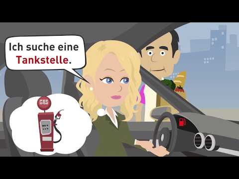 Видео: Учим немецкий A2, B1 / Косвенные вопросы / Личные местоимения в дательном падеже / Показать дорогу