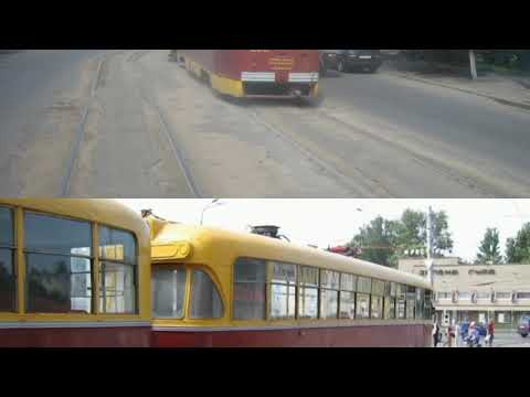 Видео: Ушедшие в историю Ретро-трамваи Витебска."Буханки" РВЗ-6М2 #292 , #293, #СМЕ-292+293.