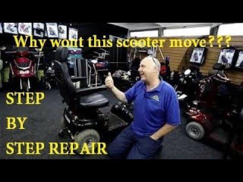 Видео: Самокат Rascal 850 Mobility Scooter внезапно перестал двигаться
