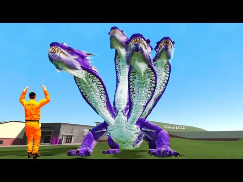 Видео: ГИДРА ПОЖИРАТЕЛЬ В ГОРОДЕ С ПОРТАЛАМИ ЗАЩИЩАЕТ ОРУЖИЕ ОТ НАС Garry's Mod Sandbox