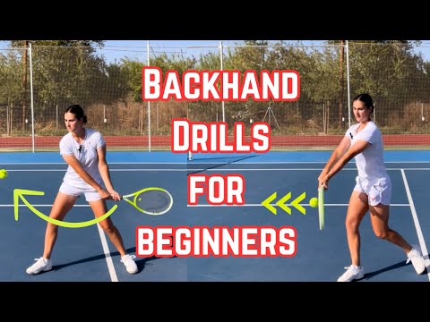Видео: 4 простых теннисных упражнения для улучшения удара слева (урок для начинающих)