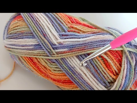 Видео: Я никогда не видел этот шов раньше! Новый дизайн вязания крючком