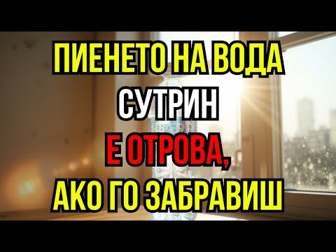 Видео: 5 коварни грешки с водата сутрин след 60 – и как да ги избегнете за по-добро здраве