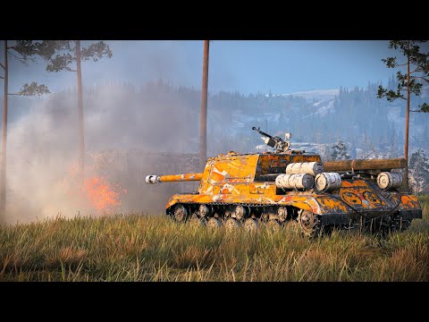 Видео: ИСУ-152К: Молния Ударяет Издалека - Мир Танков