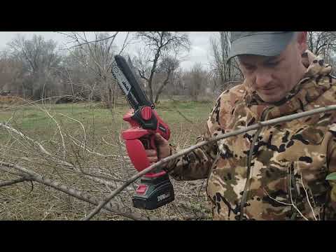 Видео: аккумуляторная пила warcraft