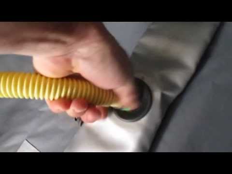 Видео: Самодельный киль на лодку ПВХ Флинк 320.