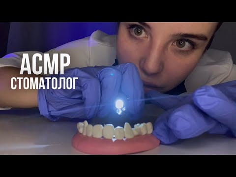 Видео: АСМР, стоматолог тебя проверит и почистит зубки 🦷🦠