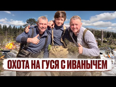 Видео: ОХОТА НА ГУСЯ С ИВАНЫЧЕМ  // МЫ ОПЯТЬ С ДОБЫЧЕЙ