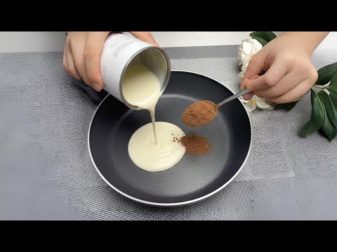 Видео: У тебя есть сгущенное молоко? Через 10 минут будет готов вкусный десерт.