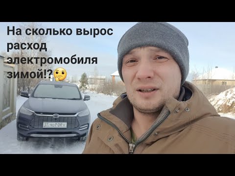Видео: Зарядка электромобиля Byd Song зимой 32A. На сколько вырос расход?