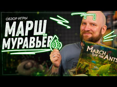 Видео: Марш Муравьёв - Обзор настольной игры
