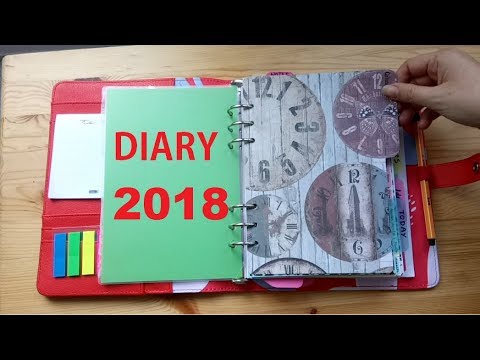 Видео: Ежедневник 2018 | Kikki-K A5 (Large). Setup и полный обзор