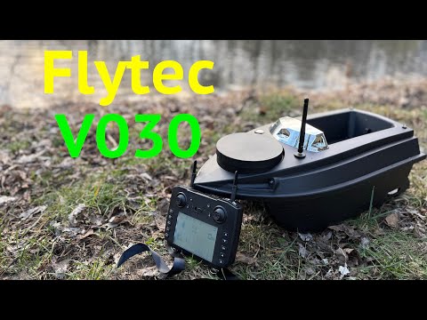 Видео: Лучший Прикормочный Кораблик для Рыбалки! Flytec v030 с gps! Дальность 800 м! 180 Точек!