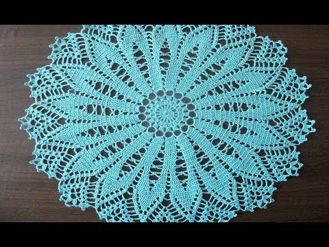 Видео: САЛФЕТКА КРЮЧКОМ ГОЛУБАЯ РОМАШКА