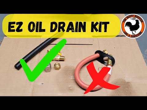 Видео: Комплект шлангов для слива масла EZ OIL для вашего малого двигателя.