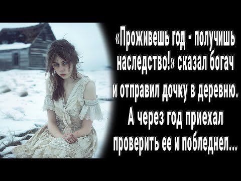 Видео: Наследство не увидишь! Сказал богач и отправил дочь в деревню. А через год приехал и побледнел...
