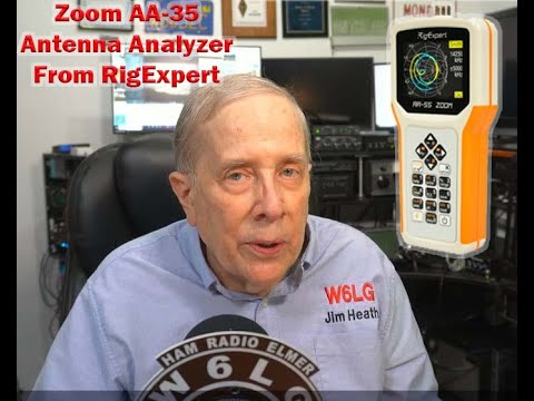 Видео: AA-35 Zoom от RigExpert: потери и длина коаксиального кабеля с Джимом Хитом W6LG