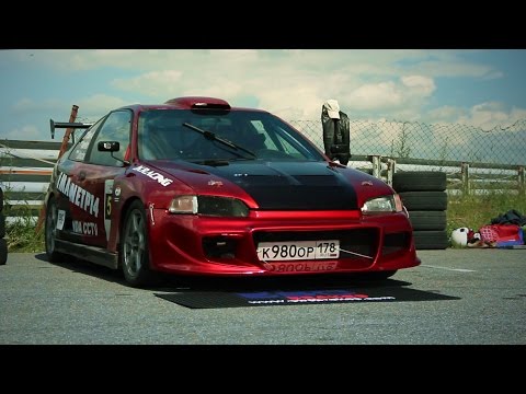 Видео: Honda Civic  - Реальная кольцевая тачка !!!