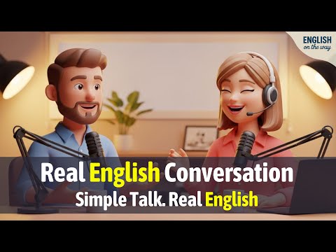 Видео: Реальный разговор на английском языке | Ежедневная практика аудирования английского языка для нач...