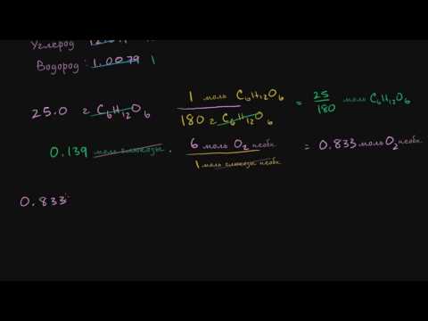 Видео: Пример применения стехиометрии. Задача 2