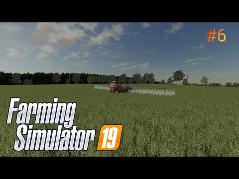 Видео: Farming simulator 19-рассвет-6-удобрение полей, выполнение контрактов, новая техника