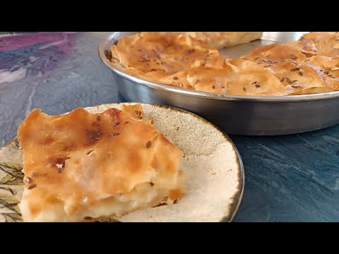 Видео: Турецкий Бёрек Из Юфки/Юфкалы бёрек/Как приготовить бёрек из готового теста по-турецки