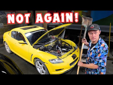 Видео: Buzz Turbo RX8 продержался 3000 миль, пока... не сломался