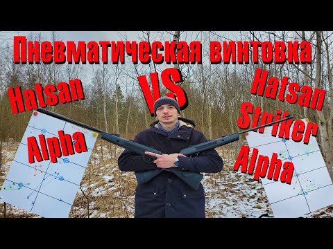 Видео: Hatsan Alpha & Striker Alpha Обзор и отстрел.