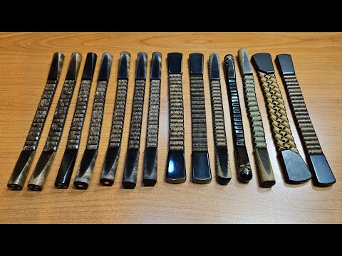 Видео: Четки из пруткового эбонита! РАСПРОДАЖА! бюджетный вариант.