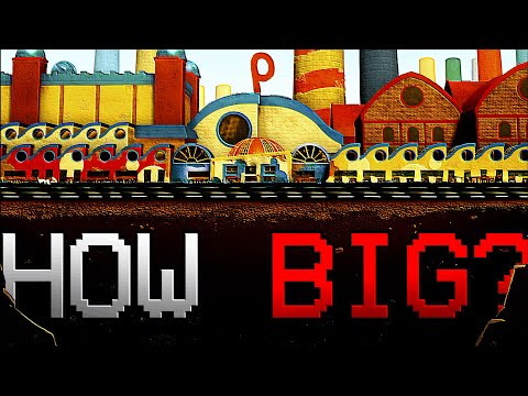 Видео: Каковы ИСТИННЫЕ размеры фабрики Playtime Co.?