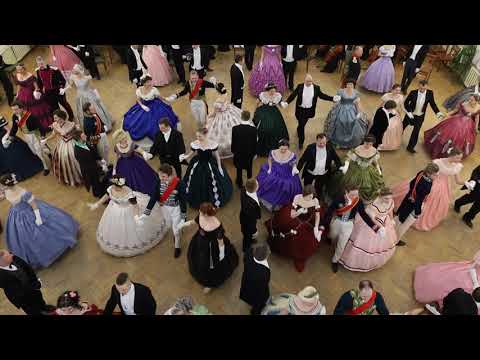 Видео: Contradance Moskva (Контрданс "Москва) IX Herzen Ball