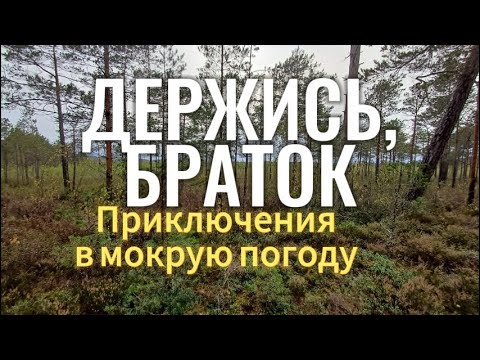 Видео: Держись, браток - приключения в мокрую погоду