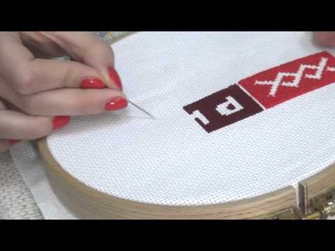 Видео: 1.2.  Начало вышивки. Материалы и инструменты
