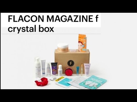 Видео: Обзор бокса  🌹Flacon Magazine f× Crystal box