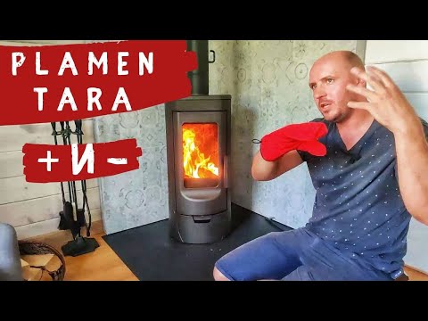 Видео: Печь для дачи Plamen Tara. Плюсы и минусы. Считаем дымоход для печи-камина